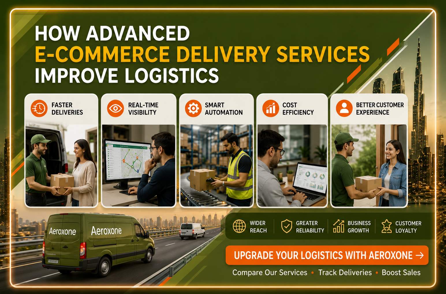 How Advanced E Commerce Delivery Services Improve Logistics