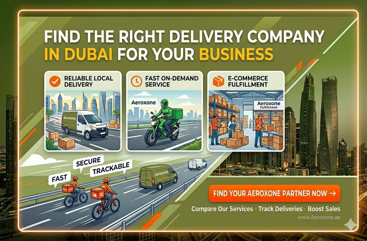 Find the Right Delivery Company in Dubai for Your Business